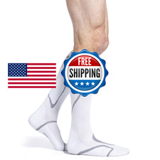 Sigvaris Mens Womens Motion High Tech Closed Toe Calf High Medical Compression