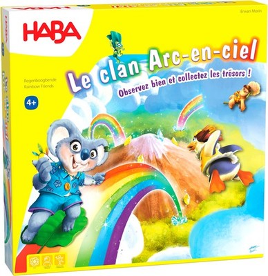 HABA - Le Clan Arc-en-Ciel - Jeu de société - Jeu de Collecte et estimation des 