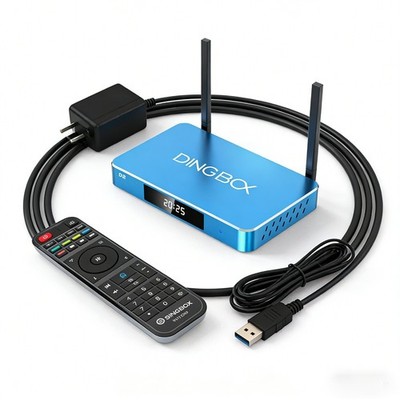 2026 Same Day Shipping Dingbox D2 6K WiFi Box - 24/7 Extended Warranty BT