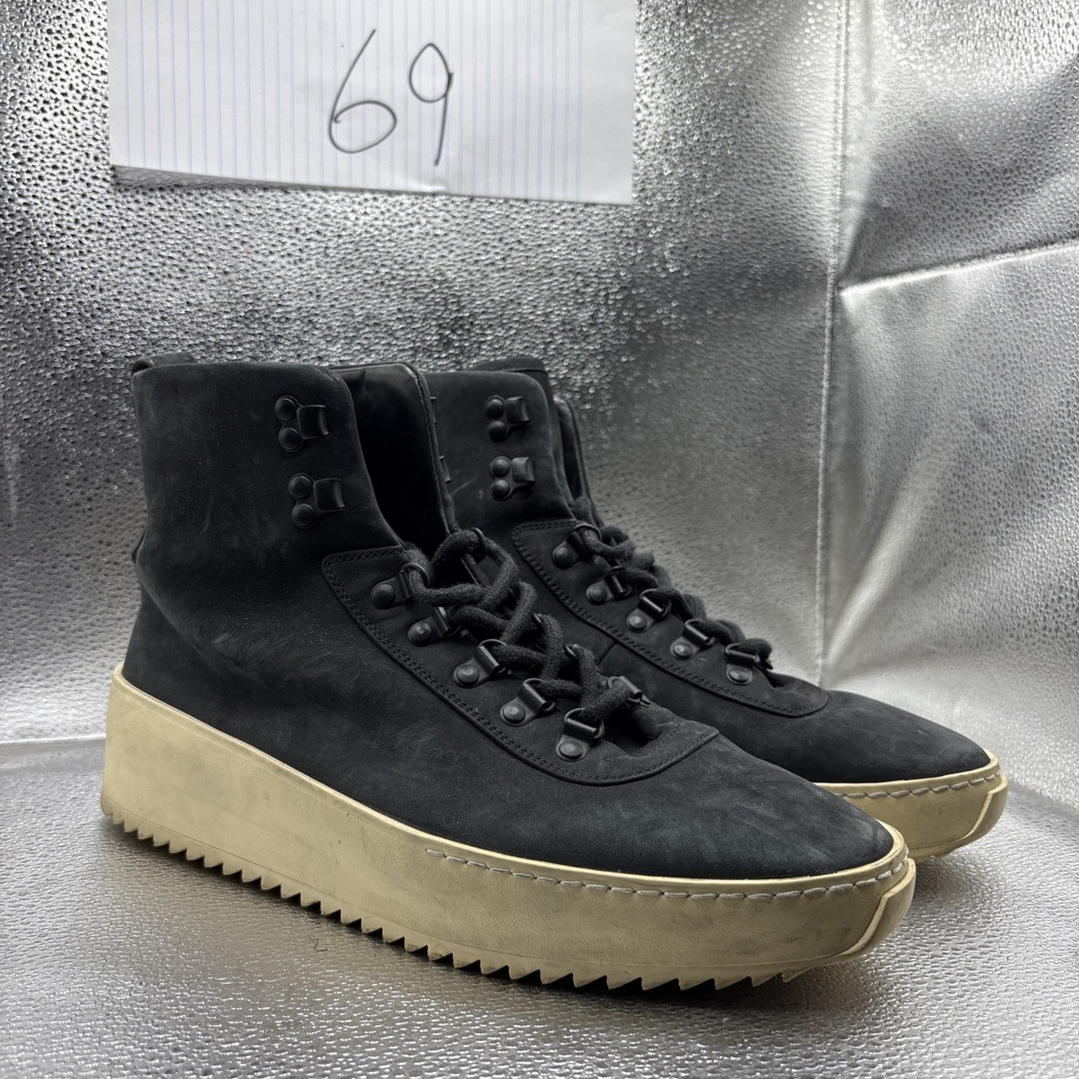 fear of god hiking sneaker black