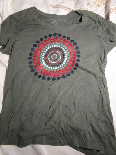 columbia t shirt large-