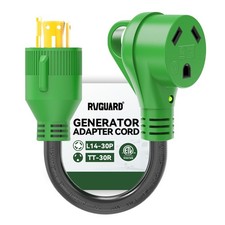 RVGUARD 4 Prong 30 Amp to 30 RV Generator 4 prong 30A 30A, 4Prong