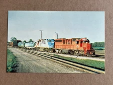 Detroit Toledo & Ironton Railroad Symbol Freight Number FB-3 Michigan Postcard