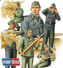 HobbyBoss German Spg Crew #2 - Plastic Model Military Figure Kit - 1/35 Scale