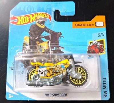  Hot Wheels Tred Shredder HW Moto Motorrad Gelb 2019 Selten Sammlung Rar 