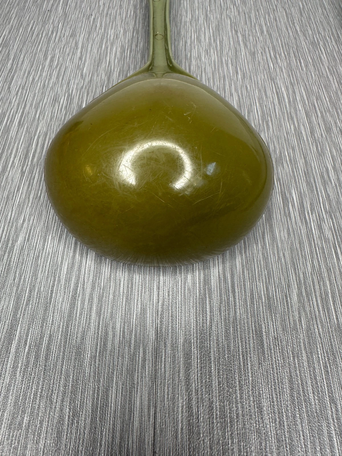 Vintage Foley Nylon Ladle & Fork Olive Green Retro MCM Kitchen Serving Utensils - product detail image 6