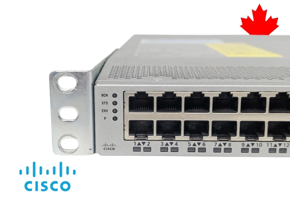 Cisco N9K-C9348GC-FXP Switch 48x 1GB RJ-45 4x 25GB SFP28 2x 100GB - Image 2 of 4