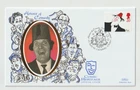 23/4/1998 UK GB FDC - Comedians - Tommy Cooper - Caerphilly Special Postmark