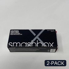 Smashbox Photo Finish Smooth  Blur Primer, Clear, 0.34oz/10ml - 2 PACK