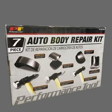 Performance Tool 7 Piece Auto Body Repair Kit W1007DB Hammers Dollies Metal Set