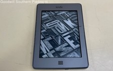 Amazon Kindle Touch 4th Generation D01200 4GB Silver eBook Reader - Tested