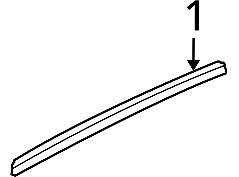 ADEQUADO PARA 2004-2009 CADILLAC SRX TRACK SUN RF WDO FRT 10356108 - NOVO FABRICANTE DE EQUIPAMENTO ORIGINAL 10356108 - Imagem 3 de 3