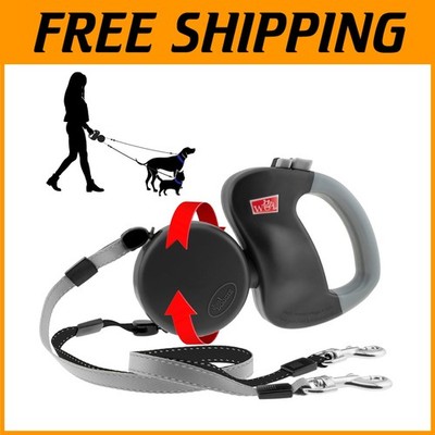 Waterproof Dual Retractable Leash]`-~