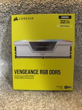 CORSAIR CMH32GX5M2E6000C36W VENGEANCE RGB Memory Modules 32GB (2x 16GB) DDR5