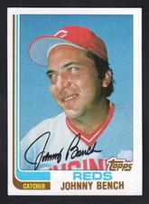 1982 Topps Baseball Card #400 Johnny Bench HOF Cincinnati Reds NM-MT