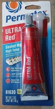 Permatex 81630 Ultra Red High Temperature Gasket Maker, 3 oz