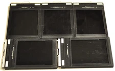 5-Riteway 4X5 plastic cut film holders w/slides. #2