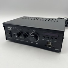 Pyle Home Audio Mini Power Amplifier 2x75W Watt USB/SD Card Receiver - PCAU35A