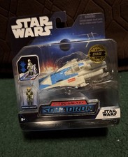 Star Wars Micro Galaxy Squadron Resistance A-Wing Blue Chase Series 3 0123