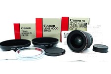 Rare [Unused in Box] Canon New FD NFD 24mm f/1.4 L MF Wide Angle Lens From JAPAN
