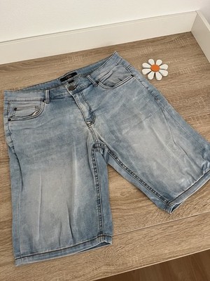 Kurze Hellblaue, Jeans, FSBN Herren,Größe L