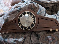 United Electric Made In USA Working Mantle Clock W/ Tag