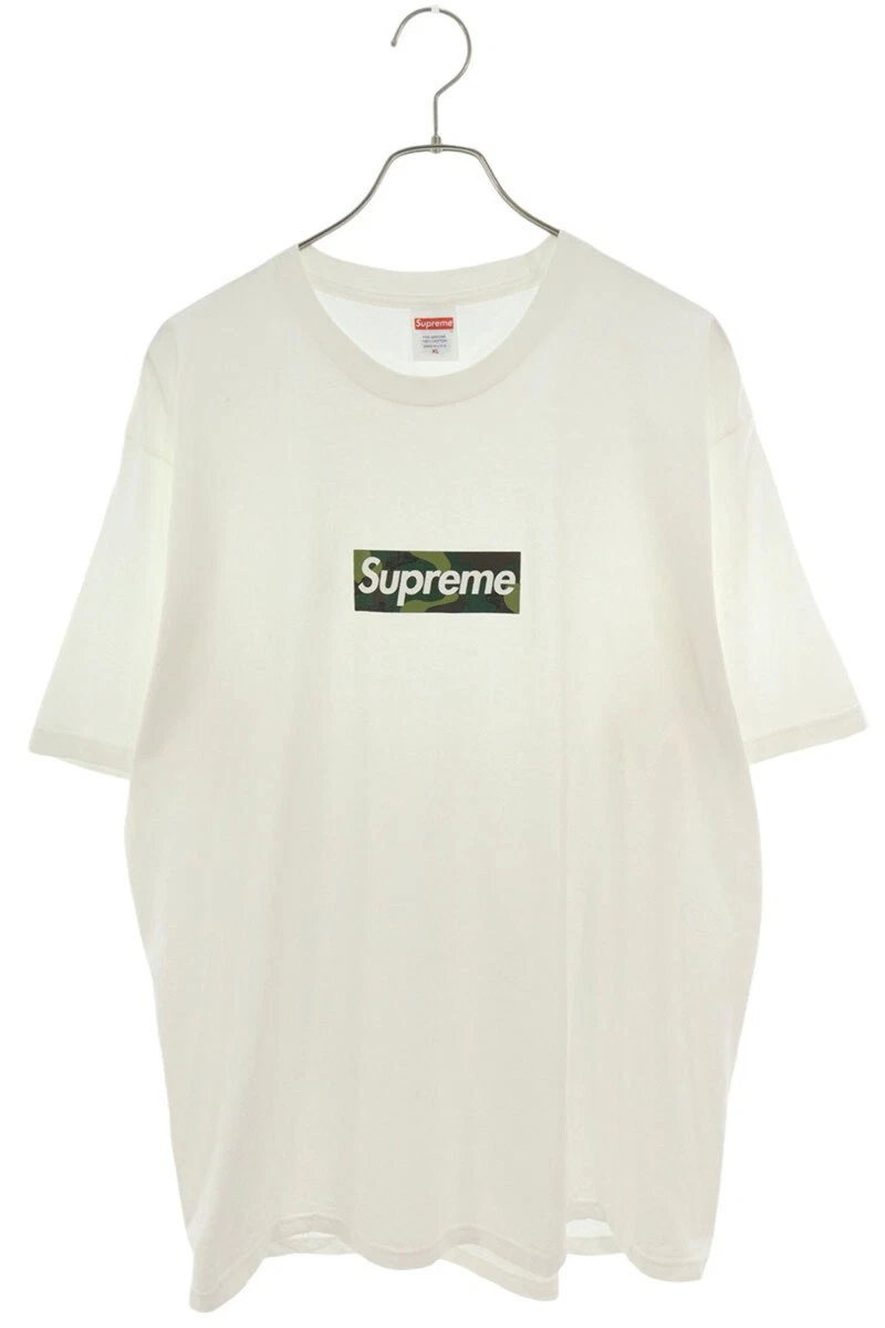 Supreme taille XL 23AW boîte logo tee camouflage motif boîte logo t shirt occasion HJ12