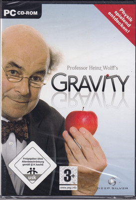 Professor Heinz Wolffs Gravity PC CD-ROM Physik Puzzle Sealed NEU OVP #T519
