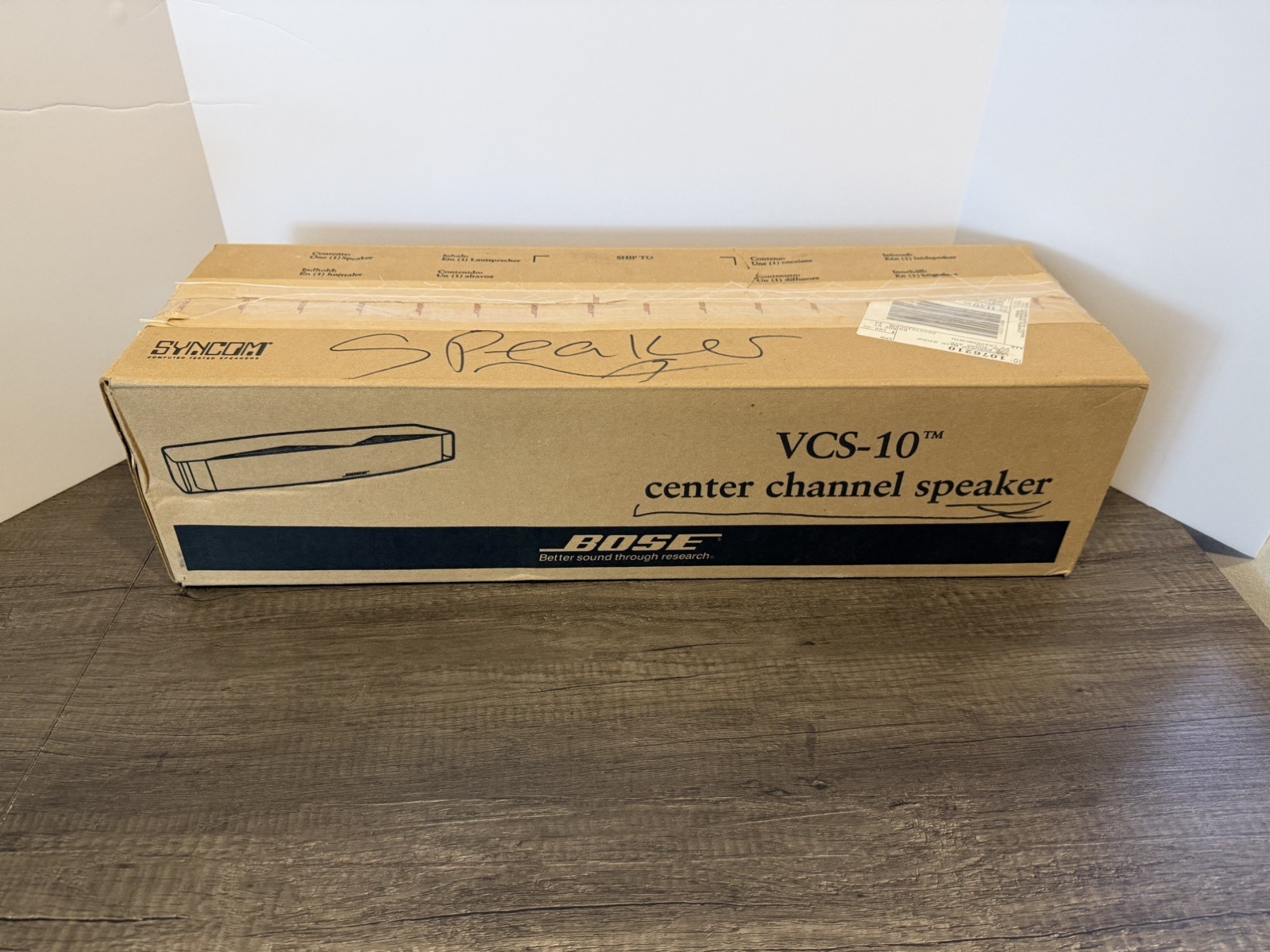 Speaker New Open Box!