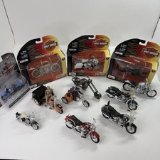 Maisto Harley Davidson Diecast Motorcycle Lot 1:18 1:24 Mixed Models Bikes