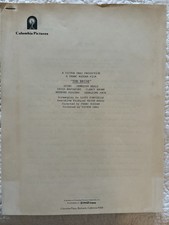 The Bride - Movie 1985 - Columbia Pictures 14 page Promotional Release OG Sting!
