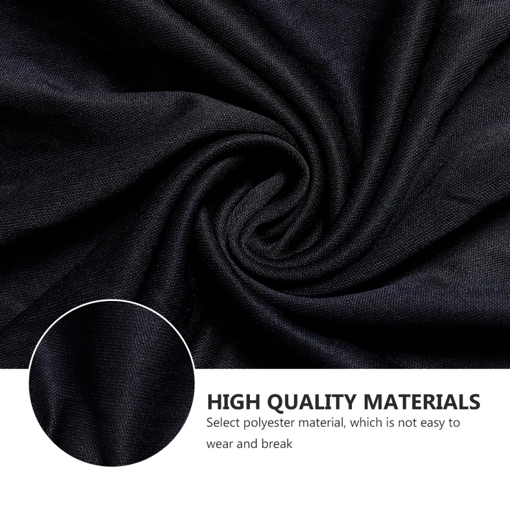 VETEMENTS Costume creativo 1 pezzo Halloween vestito fantasia festa nero vestito cosplay