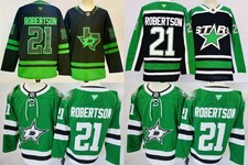 Men's Dallas Stars 21 Long Sleeve Top Stitched S-3XL
