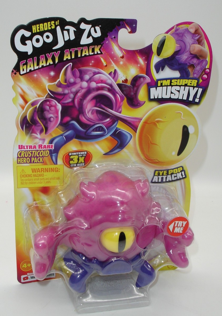 Goo JIT Zu Galaxy Attack Hero Pack - Ultra Rare Crusticoid for