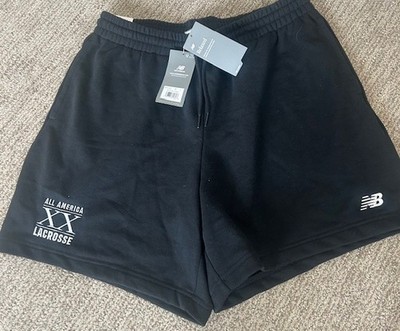New Balance All America team game lacrosse shorts fleece NEW L large mens pocket