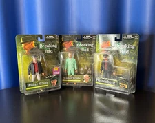 Breaking Bad - Walter White / Heisenberg 6" Action Figures - Bundle of 3 - Mezco