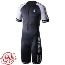 Synergy Men's Tri Suit Small Salt/Pepper