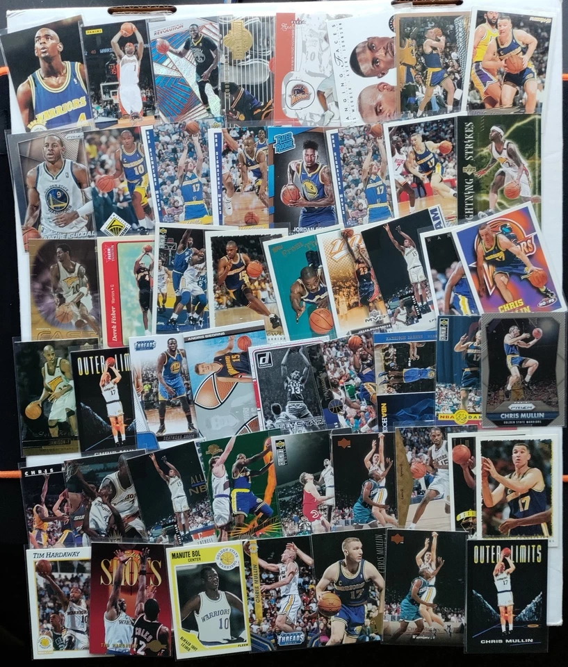 ENORME LOTE 235x Golden State Warriors Curry DURANT Thompson Webber PRIZM Novato Foto 4 de 4