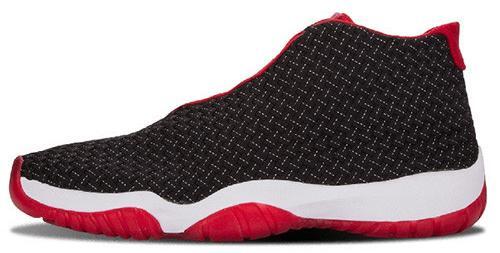 jordan future red and black