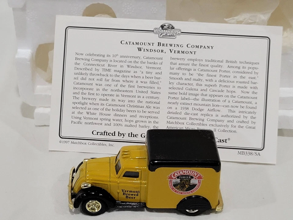 Matchbox Microbreweries Serie II MGB07B "Catamount, Great Divide" Foto 3 de 4