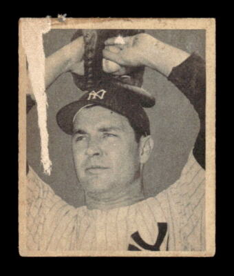 1948 Bowman #29 Joe Page SP RC - POOR - EXACT SCAN - LOW GRADE SET FILLER