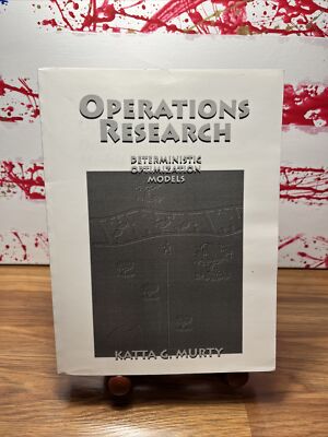 Operations Research : Deterministic Optimization Models Katta G. Ships Fast