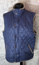 Timberland Nylon Blue Weathergear Gilet Size Large Used