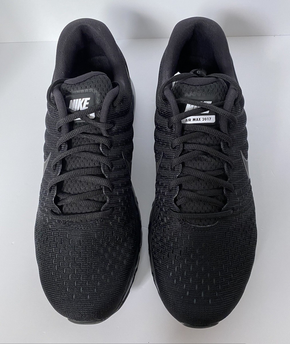 Nike Air Max 2017 Size 10 Triple Black 849559-004 | eBay