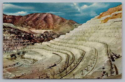 Postcard Bingham Canyon Open Pit Copper Mine Salt Lake County Utah Unposted