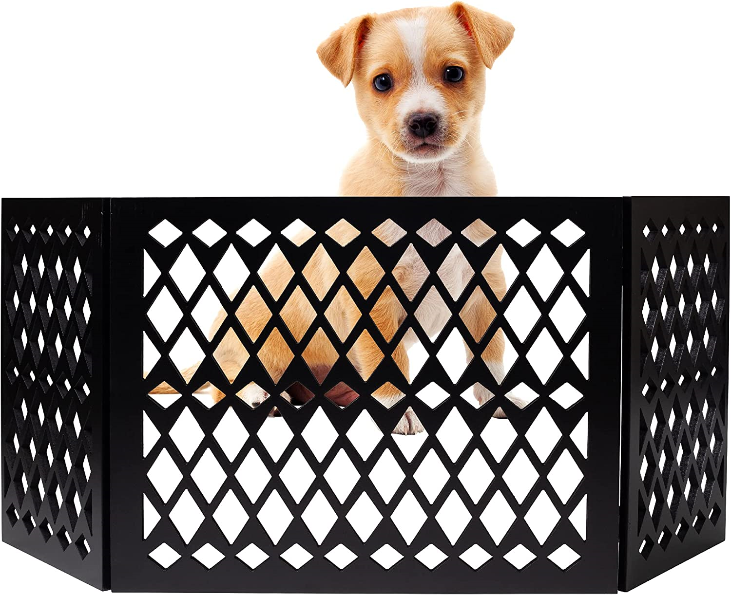 free standing puppy gate
