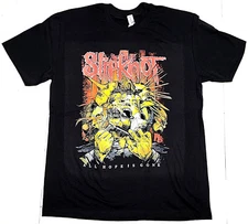 SLIPKNOT T-shirt Heavy Metal Band Tee Men's 100% Cotton Black New