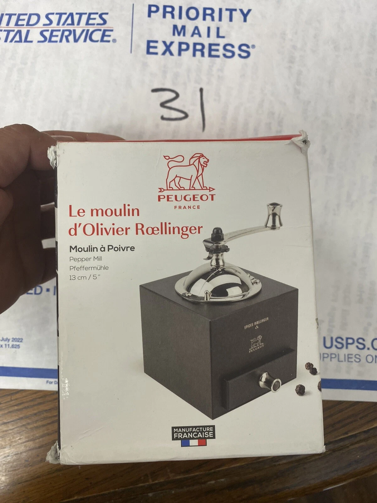 Peugeot Le moulin d' Olivier Roellinger 5-Inch Pepper Mill