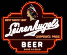 Wisconsin Chippewa's Pride 32"x24" Vivid LED Neon Sign Light Lamp With Dimmer V3