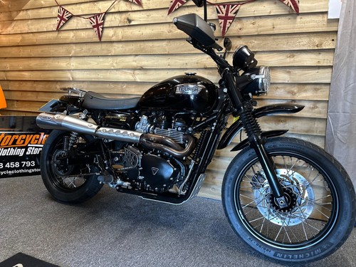 Triumph Bonneville Scrambler 900 Motorcycle Px Welcome - Picture 2 of 20